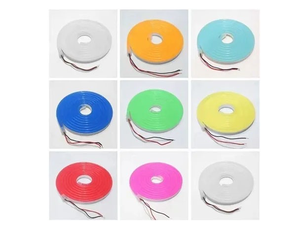 &u+ MANGUERA LUCES NEON LED ULTRA FLEXIBLE 5MTS RGB